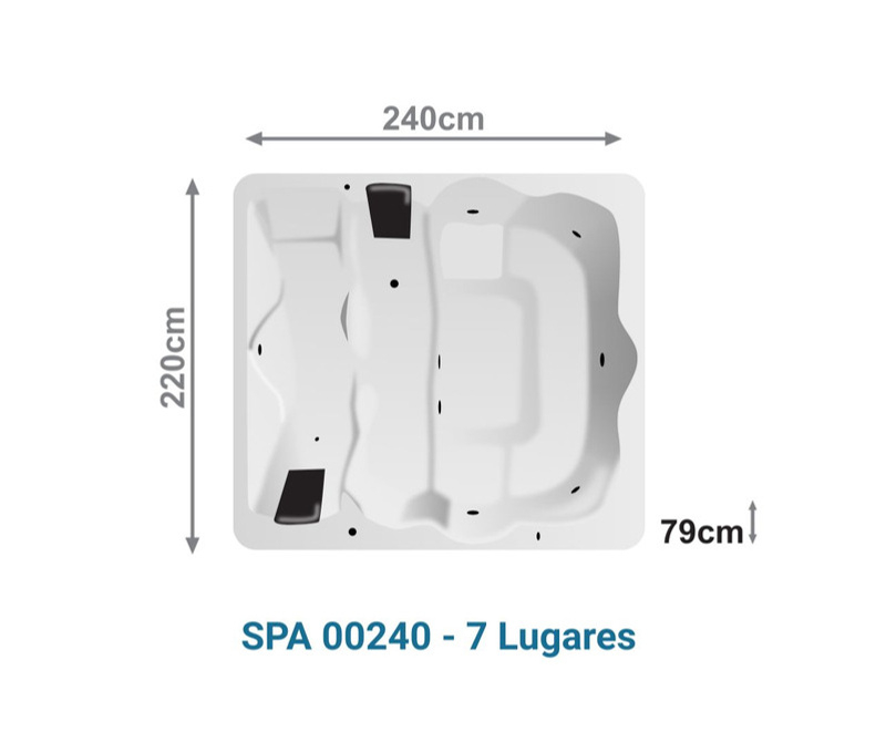 SPA Smart 7 Lugares - 2,40m - Image 2